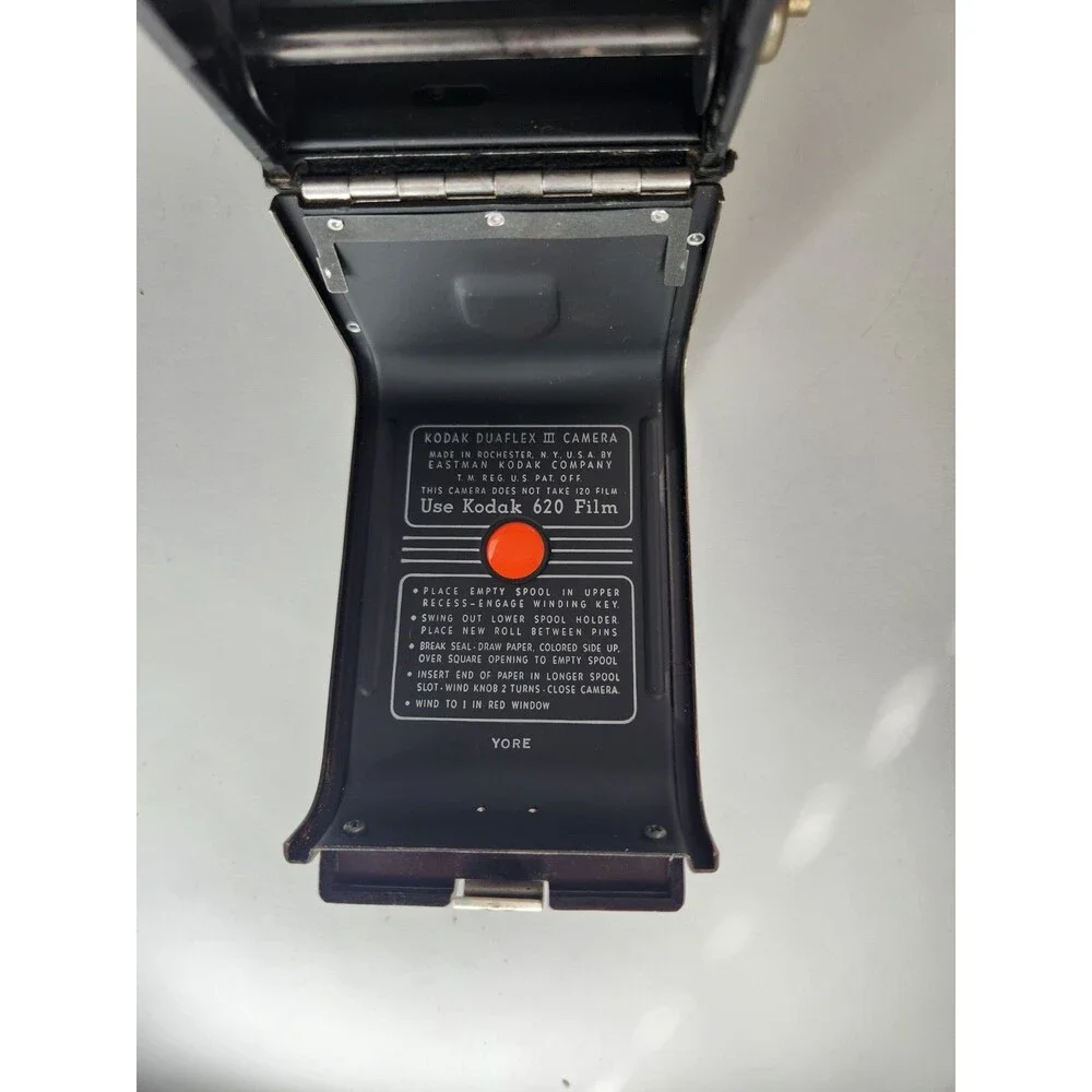 Vintage Kodak Duaflex III 1950s Film Camera Kodar Lens Tested Collectible
